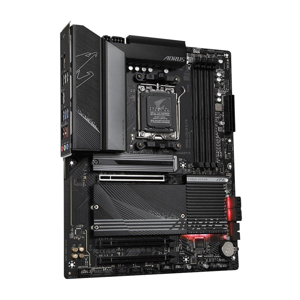 GIGABYTE B650M AORUS Elite AMD AM5 Micro-ATX DDR5 Gaming Motherboard - Image 4