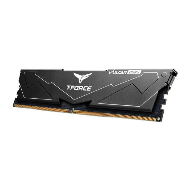 TeamGroup T-Force Vulcan 16GB (16GBx1) DDR5 5200MHz Desktop Ram (Black) - Image 4