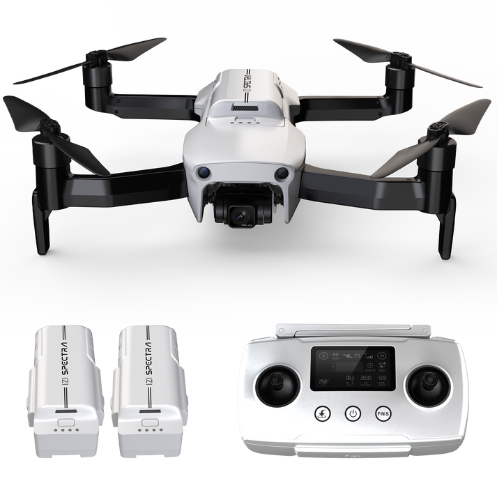 IZI Spectra Combo, 4K HDR Drone, Night Vision, 1-Inch CMOS, 102 Min Flight, 22KM Range, Tri-detect Obstacle Avoidance,1 key RTH - Image 4