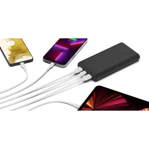 Belkin BoostCharge Portable Battery Bank (20,000mAh, Black)