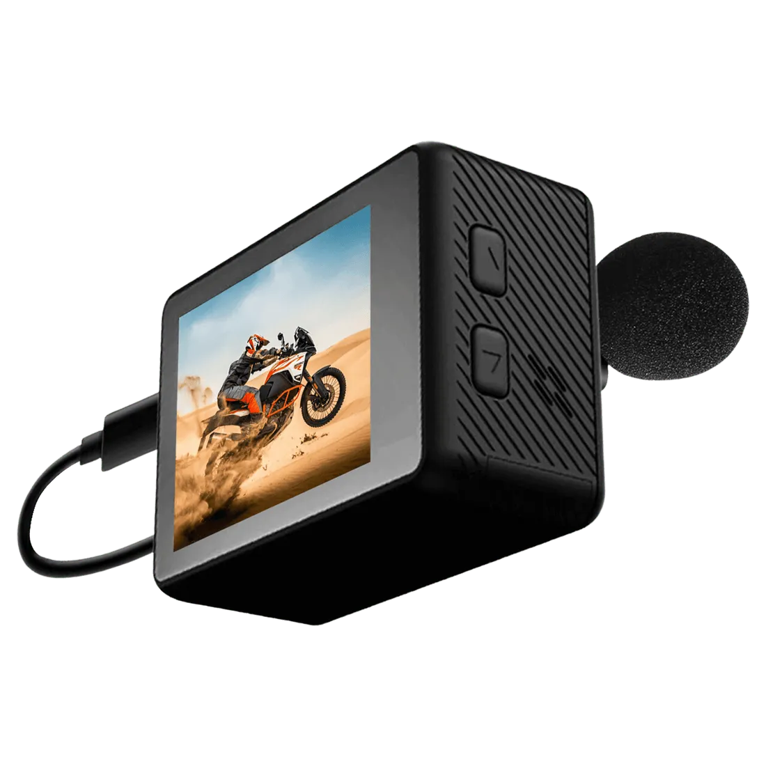 IZI ONE+ 5K Action Camera : Dual Screen, Waterproof, 48MP - Image 4