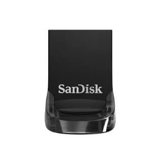 SanDisk Ultra Fit USB 3.1 256GB - Small Form Factor Plug & Stay Hi-Speed USB Drive 5 Year Warranty, Black