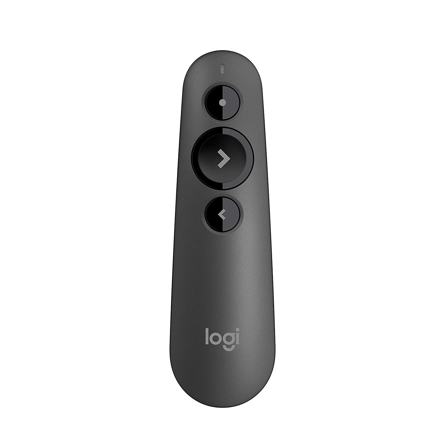 Logitech R500 Laser Presentation Remote Clicker with Dual Connectivity Bluetooth or USB for Powerpoint, Keynote, Google Slides, Wireless Presenter