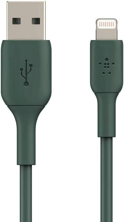 Belkin CAA001bt1MMG Boost Charge Lightning to USB-A Fast Charge Cable 1Meter - Midnight Green