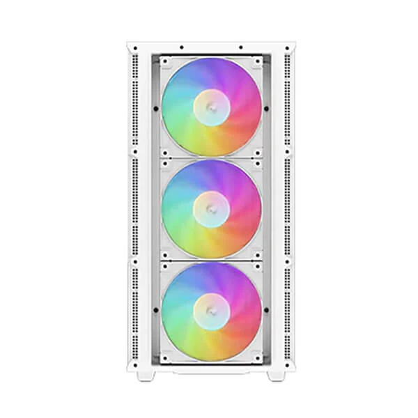 DeepCool CH560 WH Mesh ARGB (E-ATX) Mid Tower Cabinet (White)