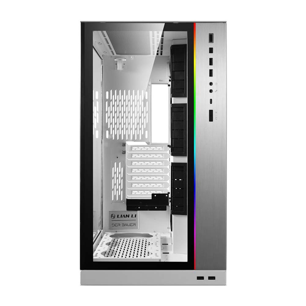 Lian Li PC-O11 Dynamic XL ROG Certified Cabinet (White) hover view