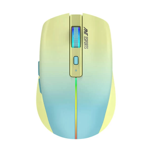 Ant Esports GM400W RGB Wireless Gaming Mouse (Dull Yellow)