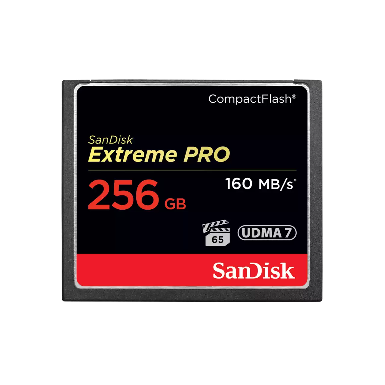 SANDISK 256GB Extreme Pro CompactFlash Memory Card