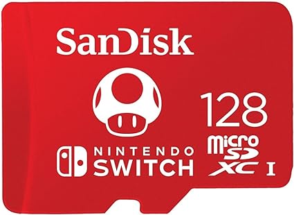 SanDisk 128GB microSDXC-Card, Licensed for Nintendo-Switch