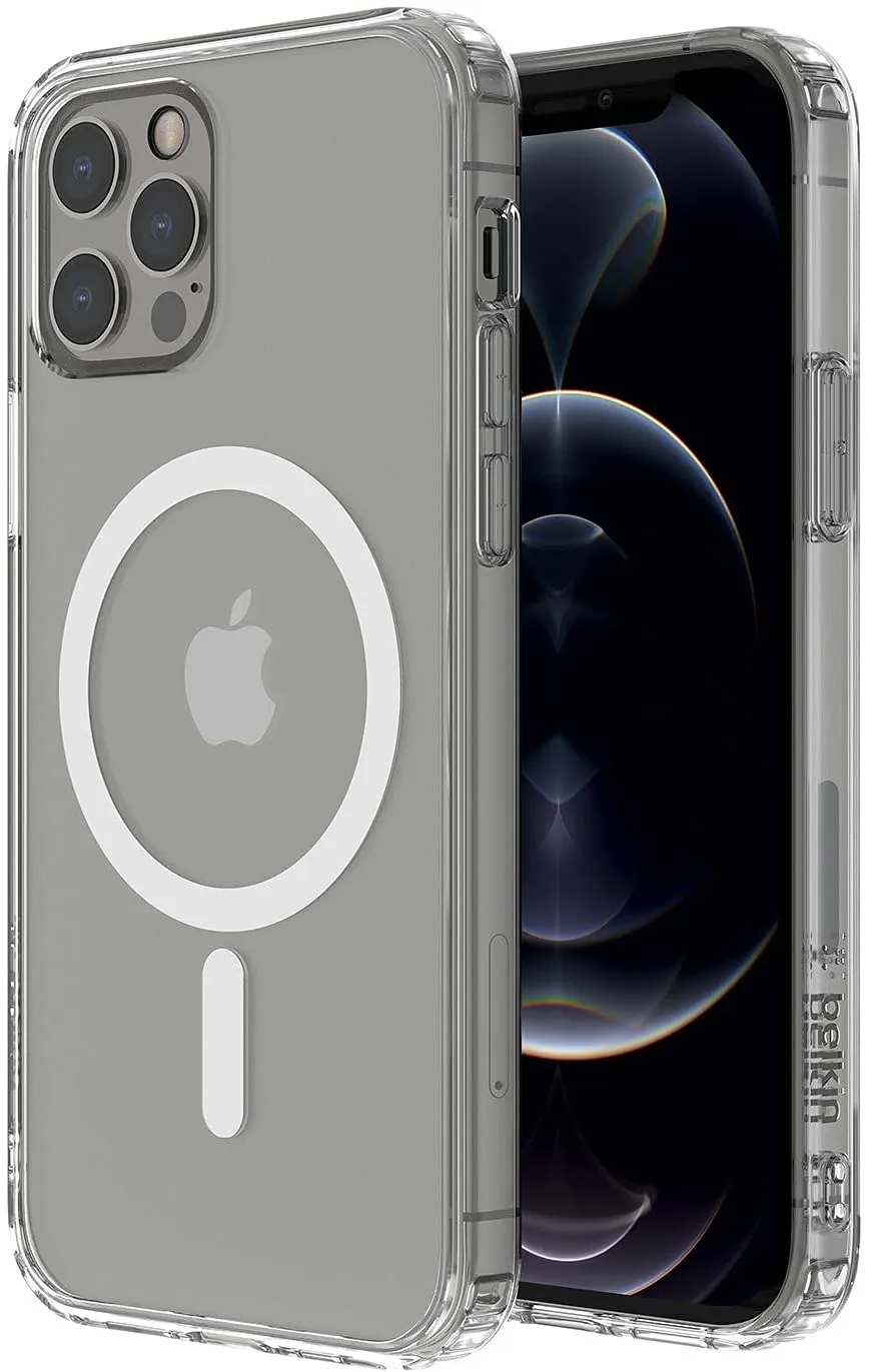 Belkin SheerForce Clear Cover for iPhone 12 Pro Max