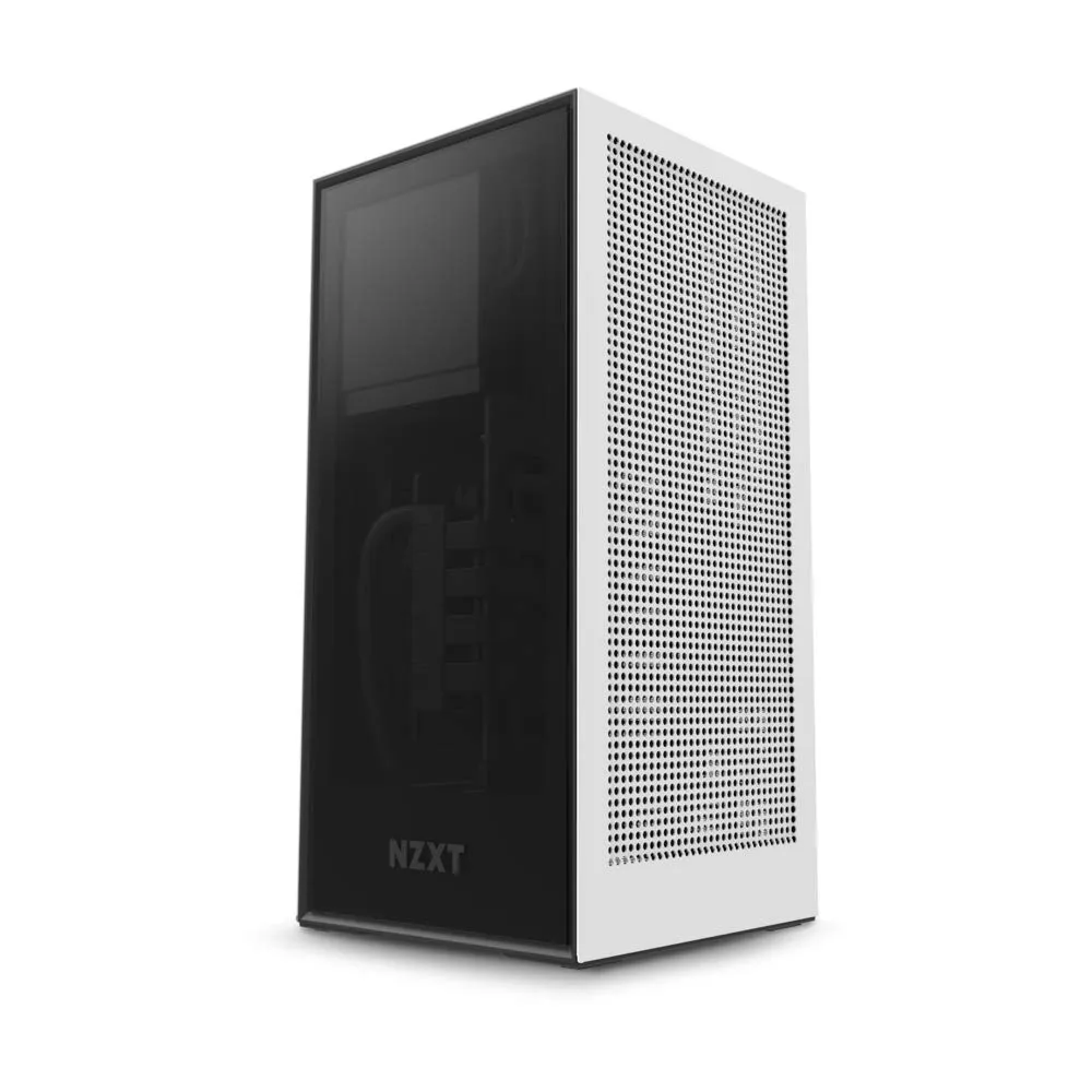 NZXT H1 MINI-ITX GAMING  ,WHITE  CABINET CASE hover view