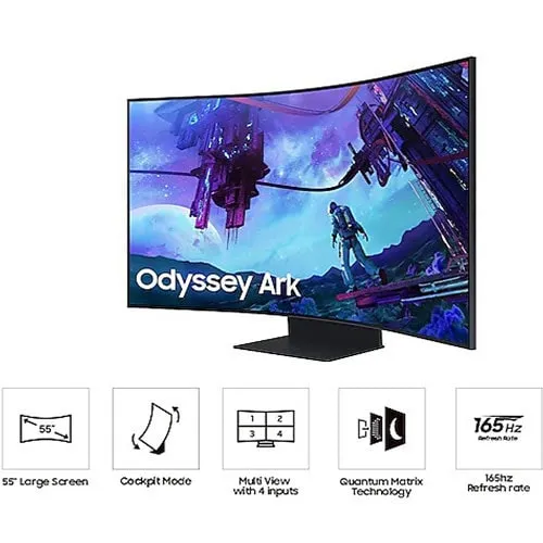 Samsung Odyssey 55 inch Ark 2nd Gen Gaming Monitor with 4K UHD