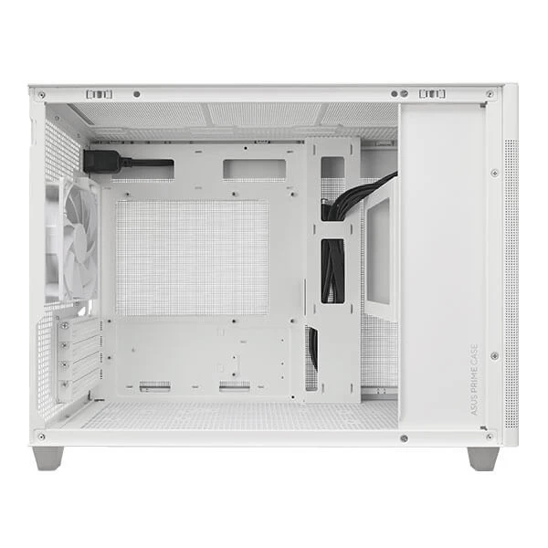 ASUS Prime AP201 (M-ATX) Mini Tower Cabinet (White) hover view