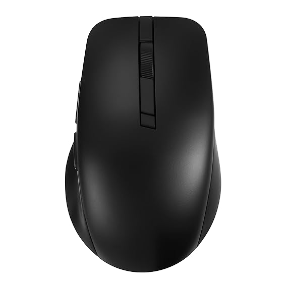ASUS MD200 Mouse, Easy to Carry Wireless Mouse, 4200 DPI, Multi Device Connect/Bluetooth®, USB Silent Mouse (Star Black