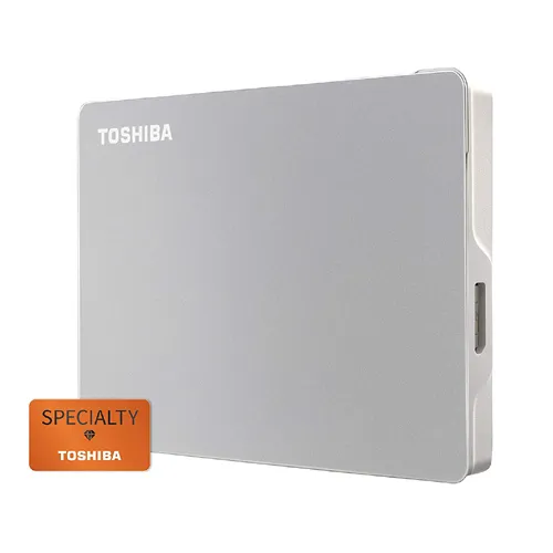 Toshiba Canvio Flex 1TB USB 3.2 Gen 1 External Portable Hard Drive Silver