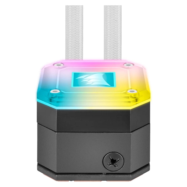 Corsair ICUE H100i Elite Capellix CPU Liquid Cooler (White)