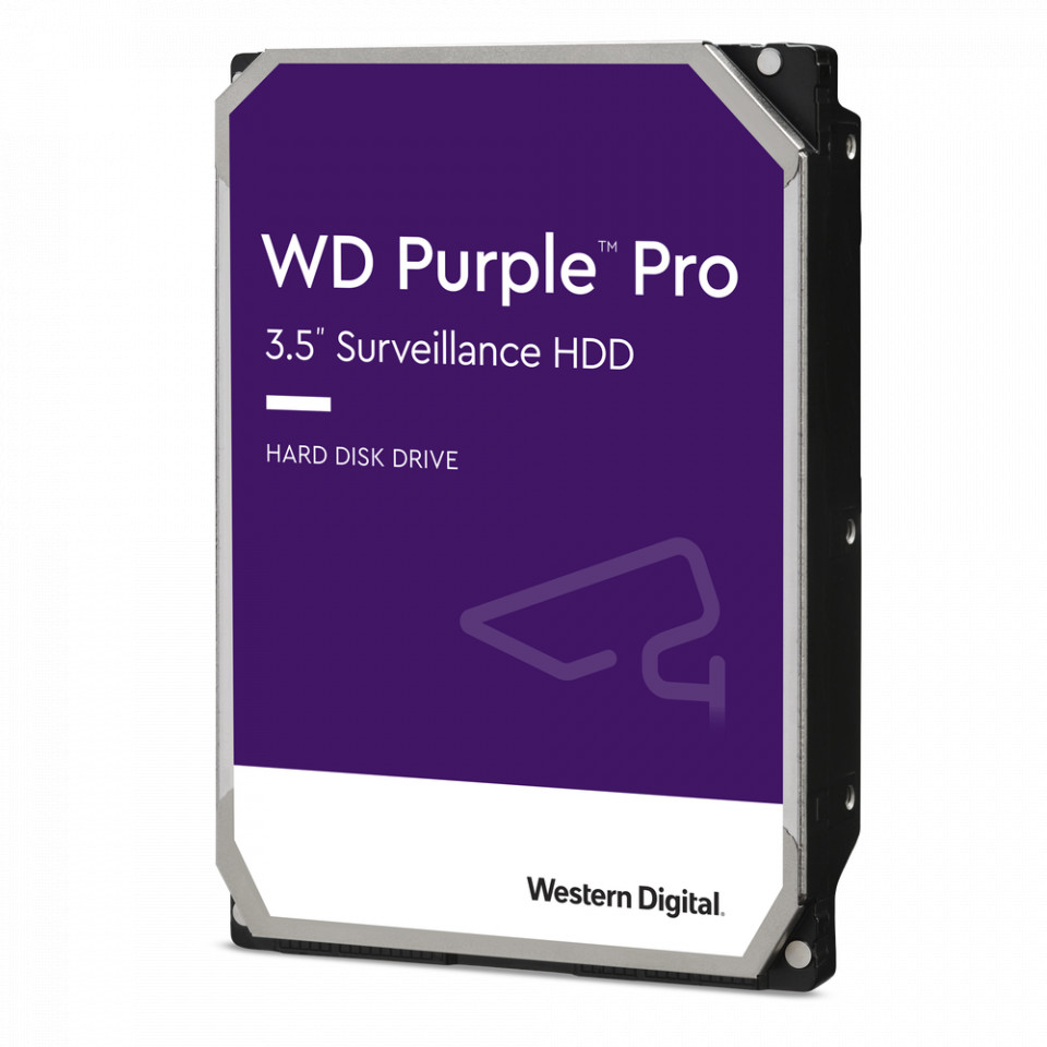 WD141PURP Western Digital (WD) WD HDD 14TB / 7200RPM / Optimized for Video Surveillance