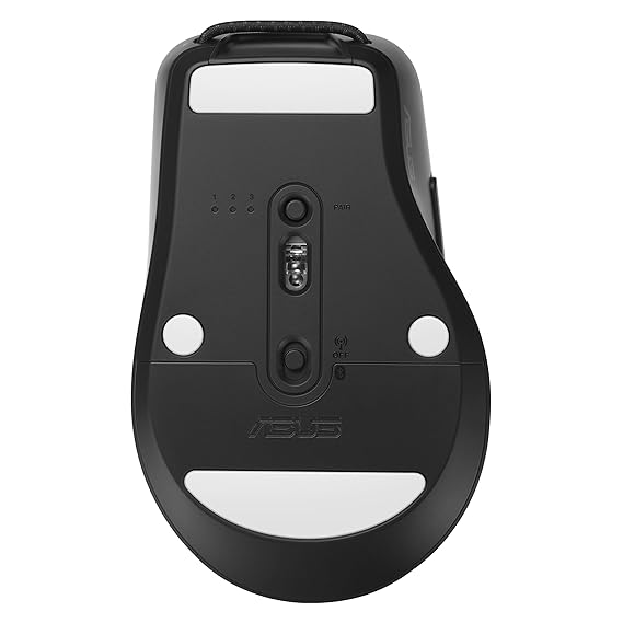 ASUS MD200 Mouse, Easy to Carry Wireless Mouse, 4200 DPI, Multi Device Connect/Bluetooth®, USB Silent Mouse (Star Black hover view