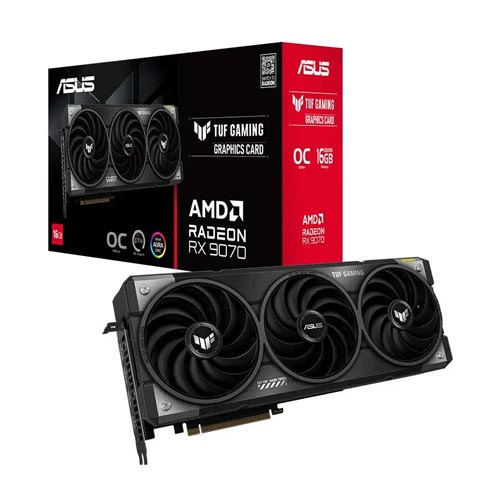 Asus Tuf Gaming Radeon RX 9070 OC Edition 16GB GDDR6 Graphics Card