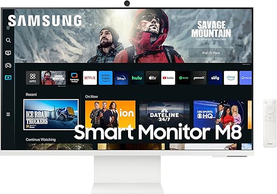 Samsung 32-inch(80cm) M8 4K UHD Smart Monitor