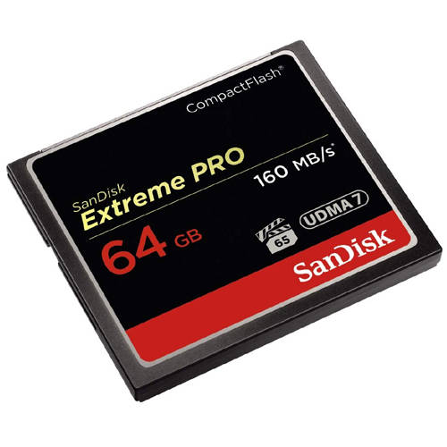 SanDisk Extreme PRO 64GB Compact Flash Memory