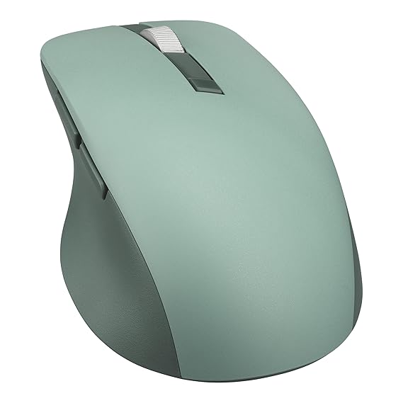 ASUS MD200 Mouse, Easy to Carry Wireless Mouse, 4200 DPI, Multi Device Connect/Bluetooth®, USB Silent Mouse (Green Tea Latte)