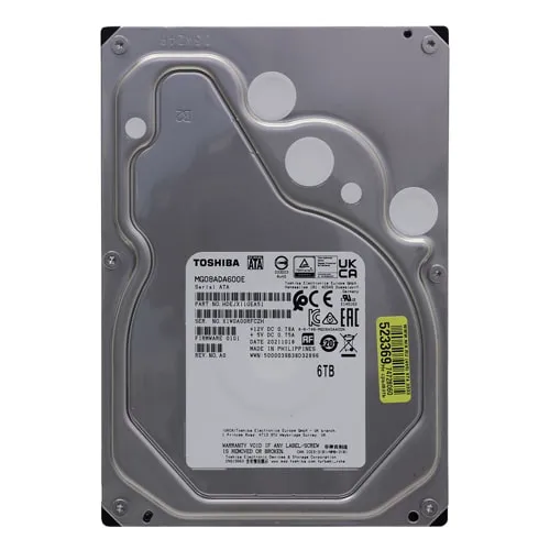 Toshiba MG08-D Series 6TB Enterprise HDD