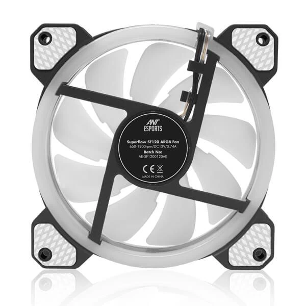 Ant Esports Superflow 120 V2 ARGB Fan