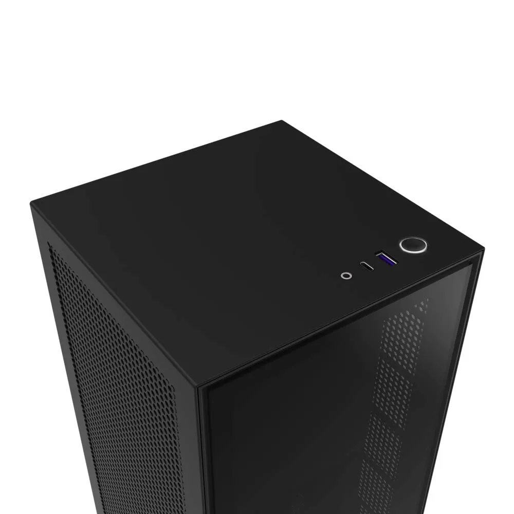NZXT H1 MINI-ITX GAMING BLACK CABINET CASE