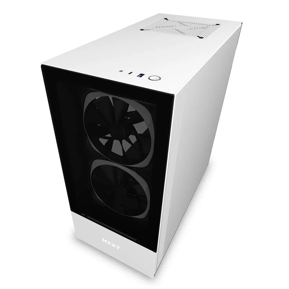 NZXT H510 Elite MID-TOWER  WHITE CABINET CASE