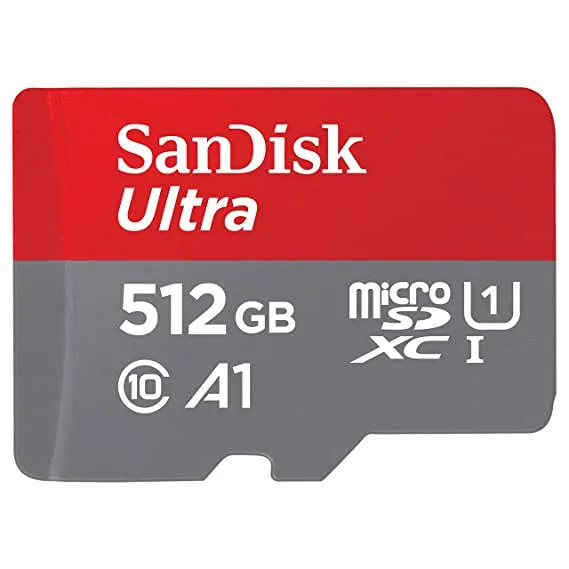 SanDisk Ultra 512GB Class 10 UHS-1 SDXC Memory Card
