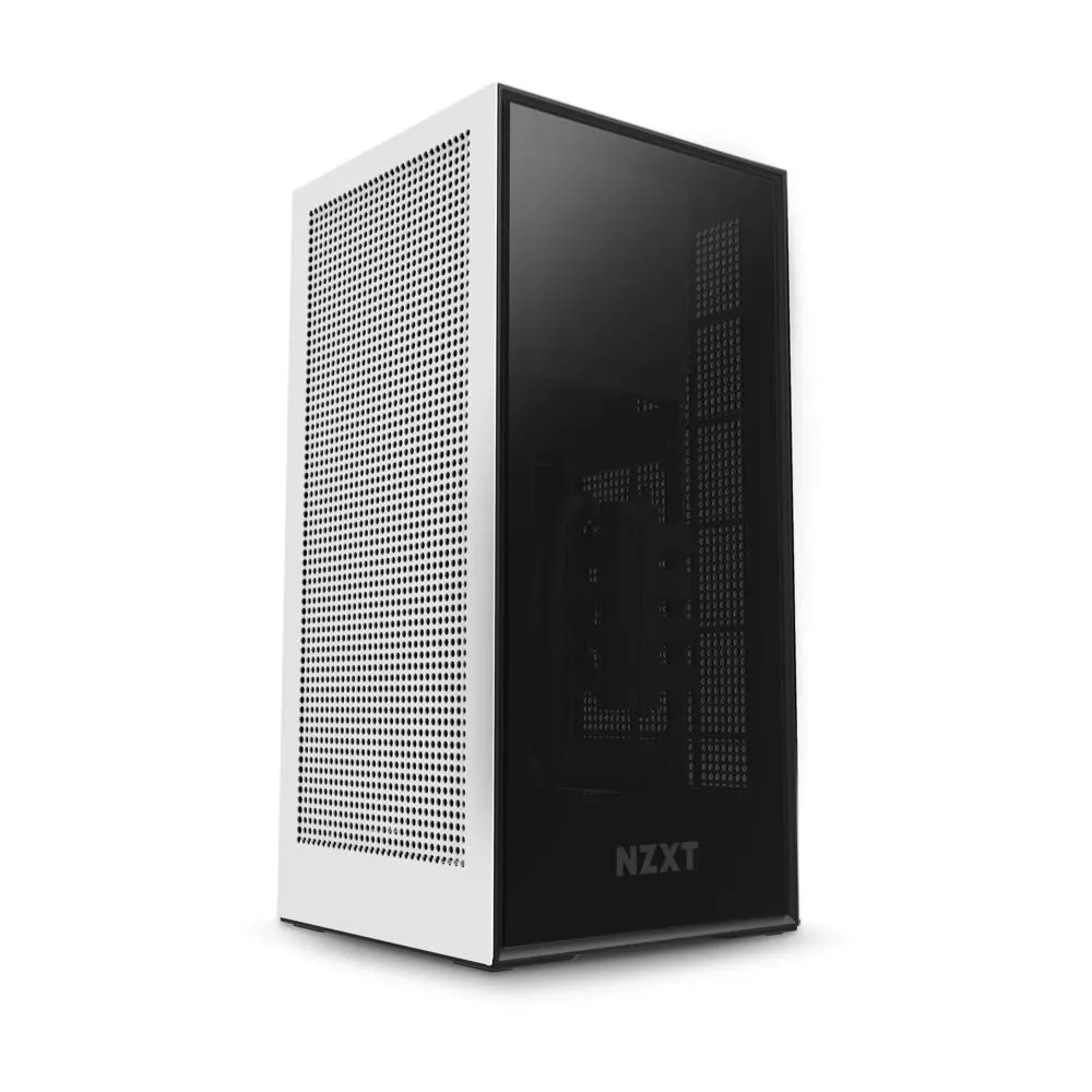 NZXT H1 MINI-ITX GAMING  ,WHITE  CABINET CASE