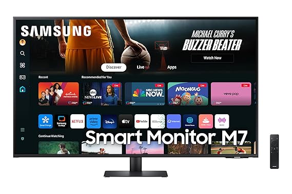 Samsung 43-Inch(108cm) M7 UHD 4K Smart Monitor