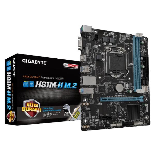 Gigabyte H81M-H M.2 (rev. 1.0) LGA 1150 DDR3 Intel® Motherboard