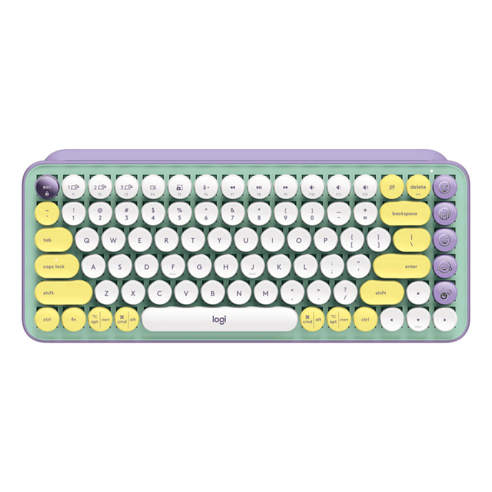 Logitech POP Keys Wireless Mechanical Keyboard Daydream