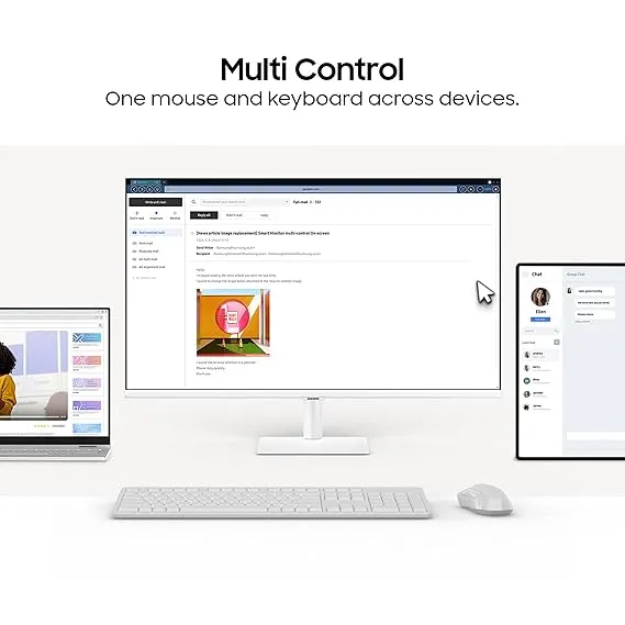 Samsung 27-Inch(68.6cm) M5 FHD Smart Monitor