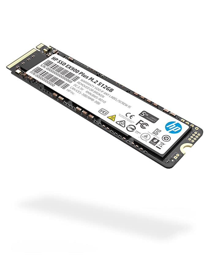 HP EX900 Plus 512GB NVMe PCIe M.2 Interface SSD