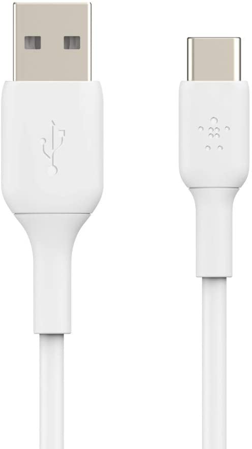 Belkin Boost Charge USB Type-A to C Cable (3.3', White)