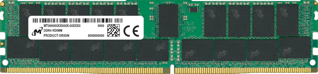 Crucial Micron 64GB DDR4-3200 RDIMM 2Rx4 CL22
