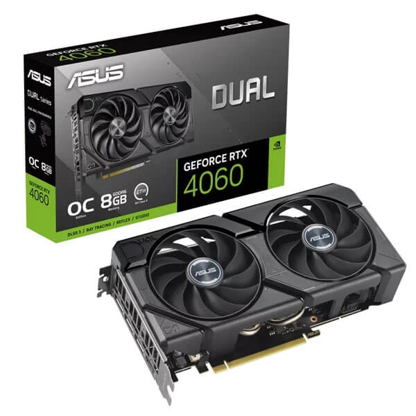 Asus Dual Rtx 4060 Evo Oc Edition 8Gb Graphics Card
