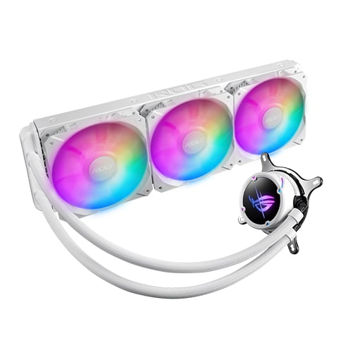 Asus Rog Strix Lc II 360 Argb All In One 360Mm Liquid Cpu Cooler White Edition