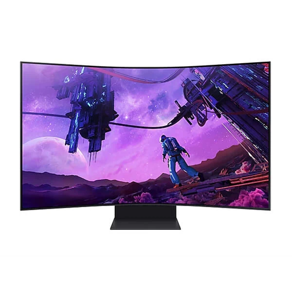Samsung Odyssey Ark LS55BG970NWXXL - 55 Inch Gaming Monitor (1000R Curved, AMD FreeSync Premium Pro,....