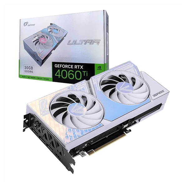 Colorful iGame GeForce RTX 4060 Ti Ultra W DUO OC 16GB-V GRAPHIC CARD