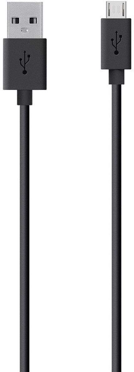 Belkin F2CU012bt04-BLK 1.22 m Tangle Free USB to Micro USB ChargeSync Cable, Black