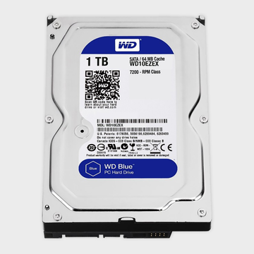 Wd - 1Tb Internal Hard Drive For Desktop (Blue) (Wd10Ezex)