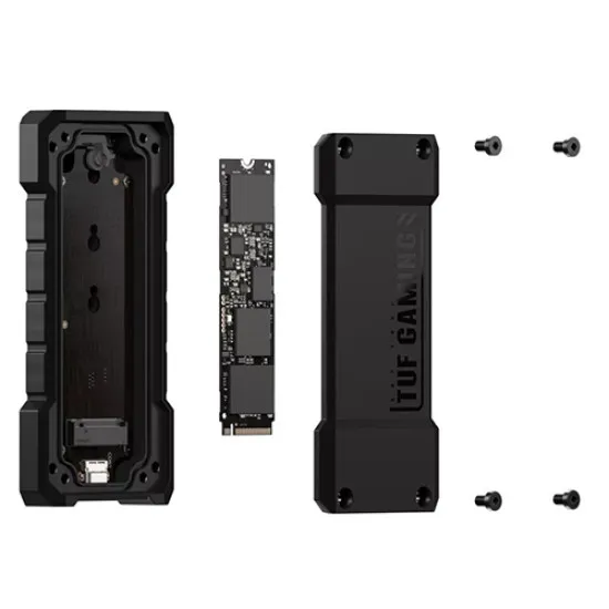 Asus TUF Gaming A2 Ultra-durable M.2 SSD Enclosure with USB-C - Image 2