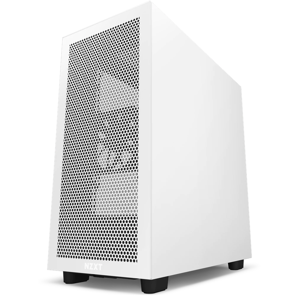 NZXT H7 FLOW Black+White MidiTower Glass Window CM-H71FG-01