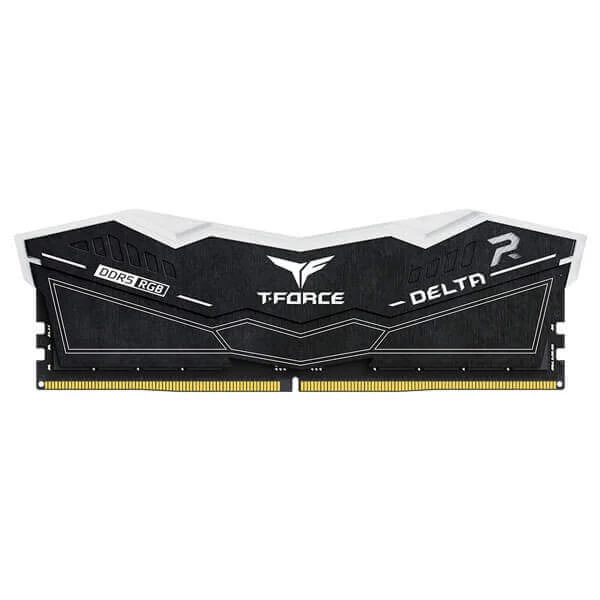 TeamGroup T-Force Delta RGB 16GB (16GBx1) DDR5 5200MHz Desktop RAM (Black)