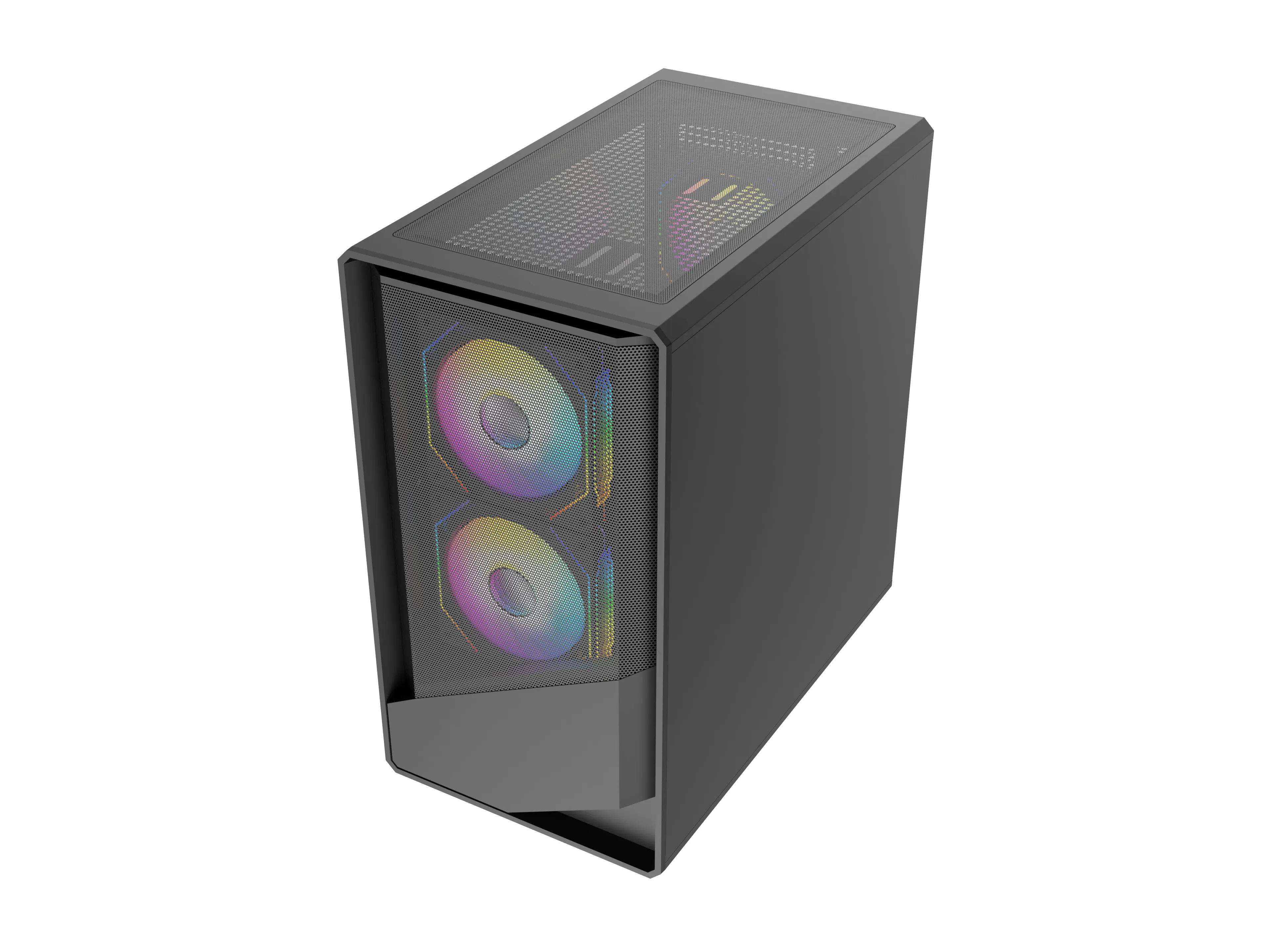 TAG STARLIGHT M-ATX MID TOWER PC CASE (BLACK)