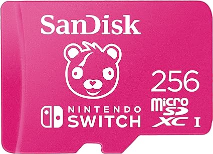 SanDisk 256GB microSDXC-Card Licensed for Nintendo-Switch, Fortnite Edition